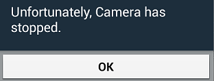 [Fixed] Unfortunately camera has stopped working Android error